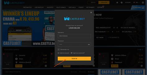 castlebet login password reset